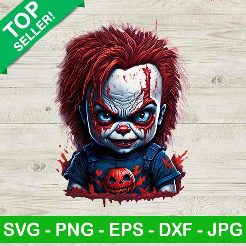 Chucky Halloween PNG, Killer Chucky Doll PNG Sublimation transfer PNG, Halloween Movie Heat Transfer PNG