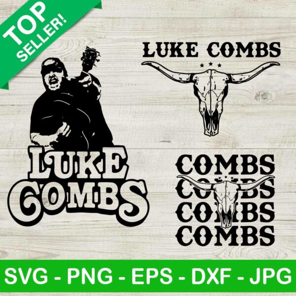 Luke Combs Country Music Tour SVG