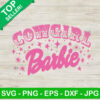 Cowgirl Barbie SVG