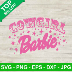 Cowgirl Barbie SVG, Barbie Movie SVG, Western Barbie SVG