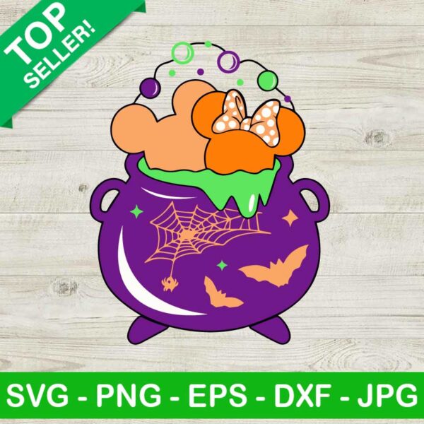 Pot of Mouse Head SVG