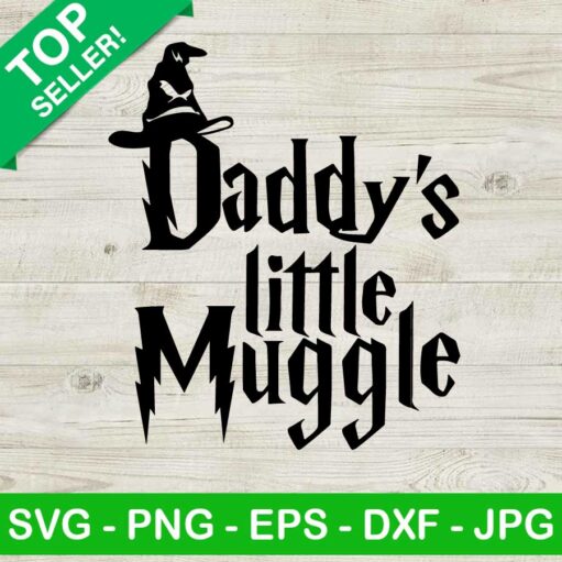 Harry Potter daddy's little muggle SVG