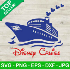 Disney cruise ship SVG