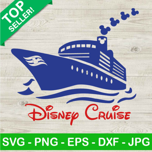 Disney cruise ship SVG