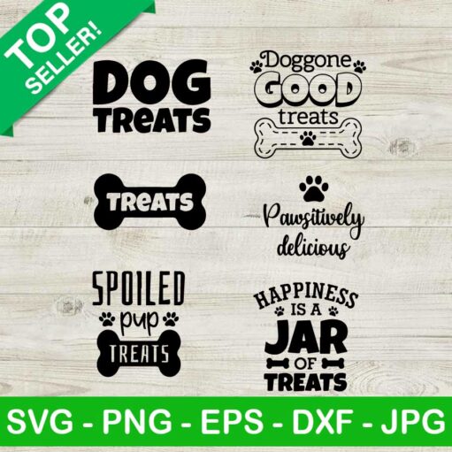 Dog treats bundle SVG