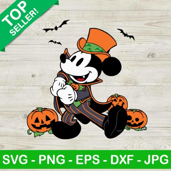 Dracula Mickey Mouse SVG