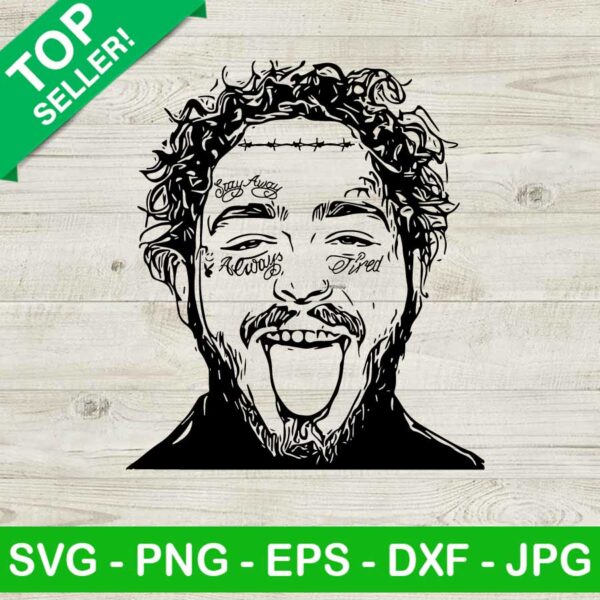 Post Malone posty SVG