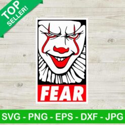 Pennywise Fear SVG