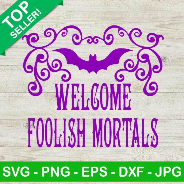 Foolish Mortals Title SVG