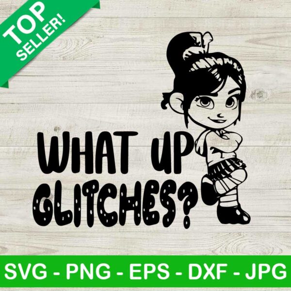 What up glitches SVG