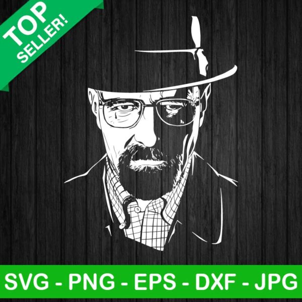 Heisenberg Walter White SVG, Walter White SVG, Breaking Bad SVG