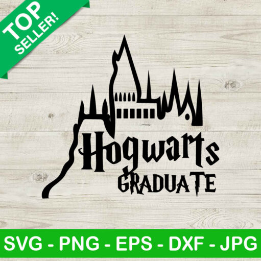 Hogwarts Graduate Harry Potter Svg