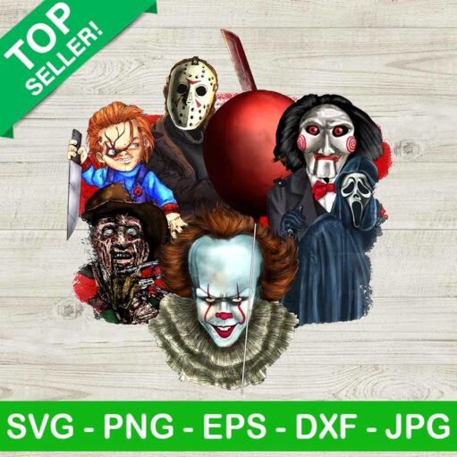 Horror Scary Movies Characters Png