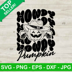 Howdy Pumpkin SVG