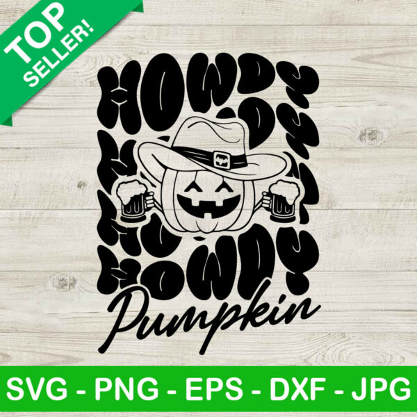 Howdy Pumpkin SVG