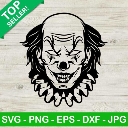 Horror Pennywise Clown Svg