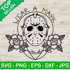Jason wear a mask SVG