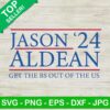 Jason Aldean 24 President SVG