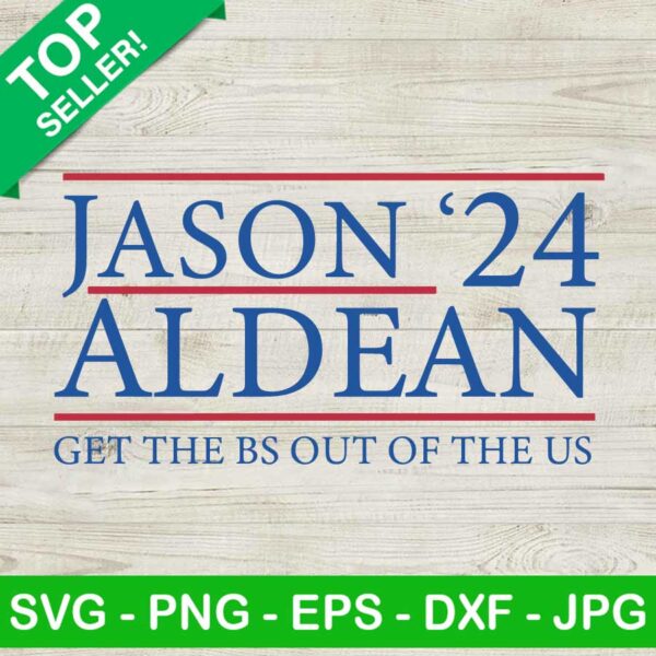 Jason Aldean 24 President SVG