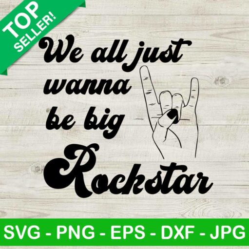 Big Rockstar Nickelback Svg