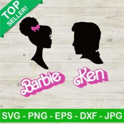Barbie and ken SVG