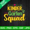 Kinder garten squad SVG