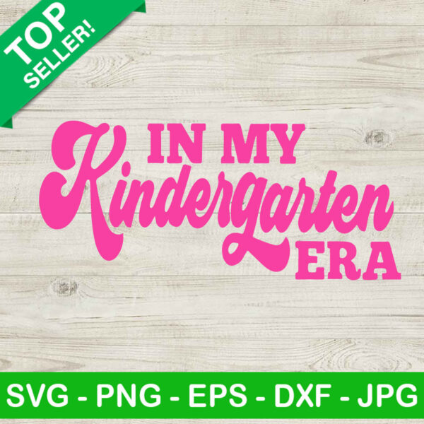 Barbie In My Kindergarten Era SVG, Barbie Logo SVG, In My Barbie Era SVG, Back To School SVG