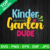 Kindergarten dude SVG