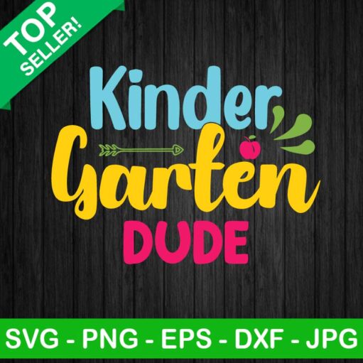 Kindergarten Dude Svg