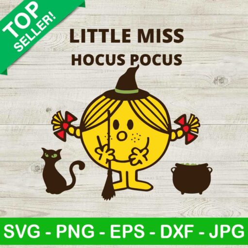 Little Miss Hocus Pocus Svg