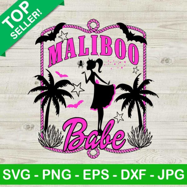 Halloween Maliboo Barbie SVG