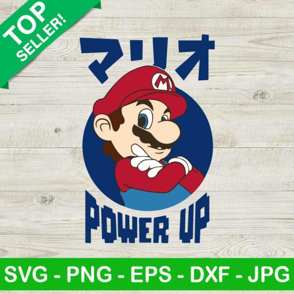 Mario power up SVG