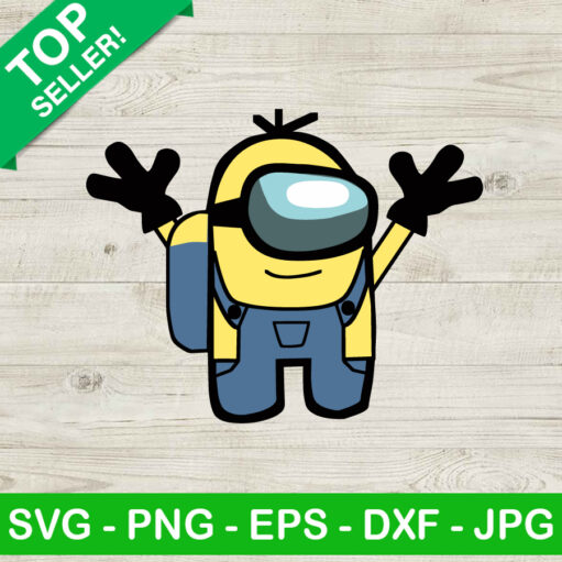 Minion Among Us Svg