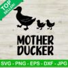 Cute Mother Ducker SVG