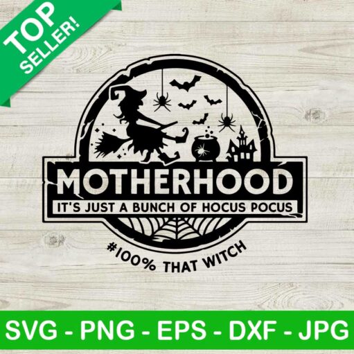 Motherhood A Bunch Of Hocus Pocus SVG