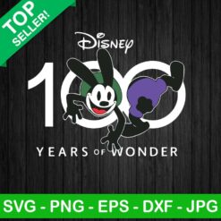 Oswald The Lucky Rabbit Disney 100th Anniversary SVG
