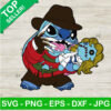Stitch Freddy Krueger Halloween SVG