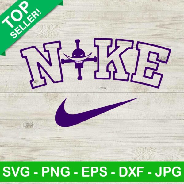 One Piece Edward Newgate Nike Logo SVG
