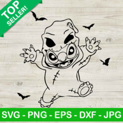 Horror Oogie Boogie Stitch SVG
