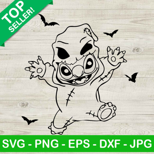 Horror Oogie Boogie Stitch SVG