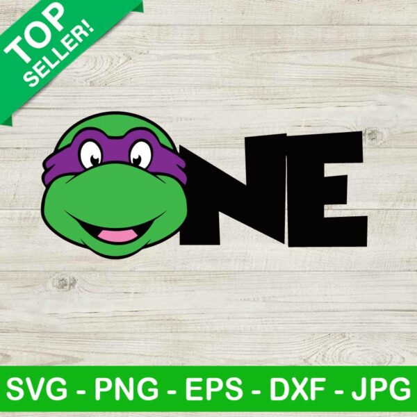 One Donatello Ninja Turtles SVG, Donatello Face SVG, Ninja Turtles SVG