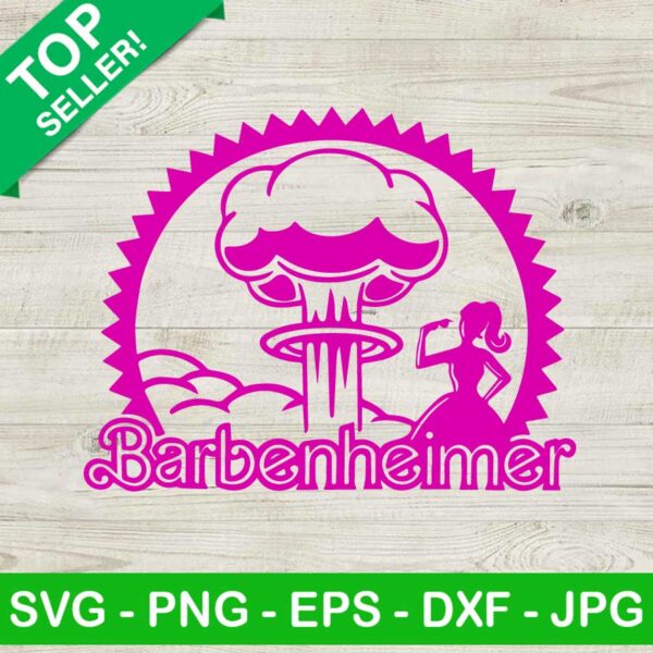 Barbenheimer Movie SVG