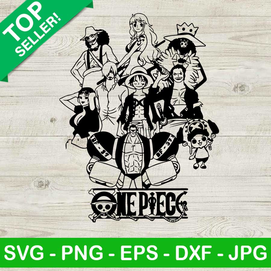 One Piece Logo Symbol SVG Vectorency