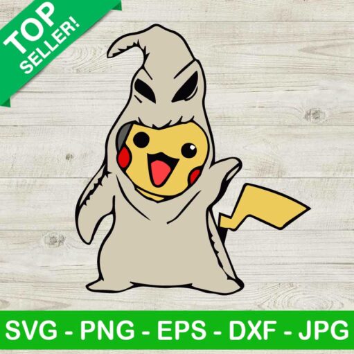 Oogie Boogie Pikachu SVG