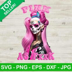 Halloween Barbie Pink As Fuck PNG, Barbie Horror Sublimation transfer PNG, Movie Transfer PNG