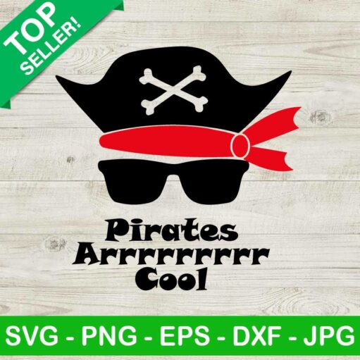 Pirates Arrr Cool Svg