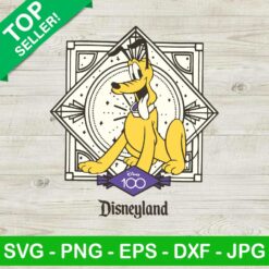 Pluto Disney 100 Years Of Wonder SVG