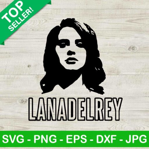 Lana Del Rey Singer Svg