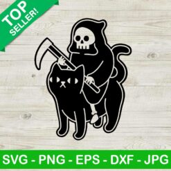 Death Ride A Black Cat SVG