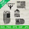 Try That in a Small Town USA flag bundle SVG